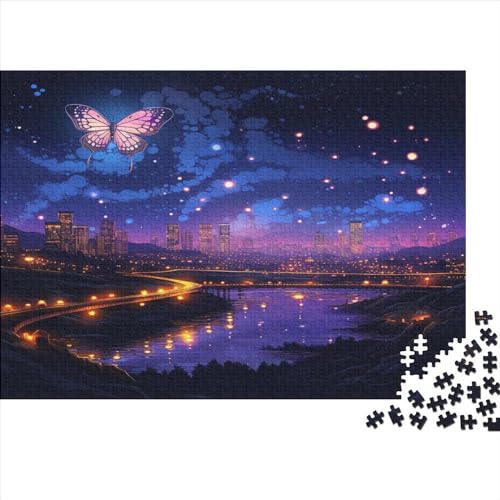 Starry Sky 300 Teile Puzzle Erwachsene Puzzel Impossible Puzzle Milky Way Starry Sky Herausforderndes Home Dekoration Puzzle Geschenk Spielzeug Moderne Wohnkultur 300pcs (40x28cm) von DALWI