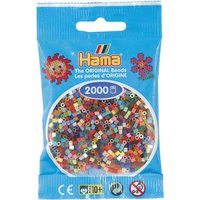 HAMA 501-00 - Bügelperlen Mini, ca. 2000 Stück, Volltonmix von DAN