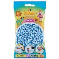 Hama 207-97 - Beutel mit Midi Bügelperlen Eisblau, 1000 Stück von DAN