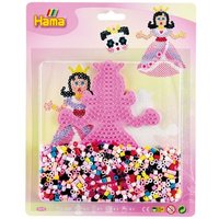 Hama 4210 - Prinzessin, Bügelperlen midi, 1100 Stück von Dan Import