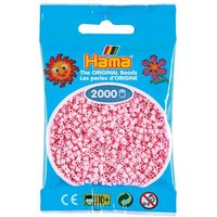 Hama 501-95 - Beutel mit Mini Bügelperlen Rose, 2000 Stück von DAN