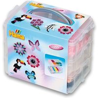 Hama 6752 - Midi Bügelperlen, große Box, Geschenkset, 12000, 3 Stiftplatten von DAN