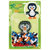 Hama 8938 - Pinguin, Bügelperlen maxi, 250 Stück von DAN