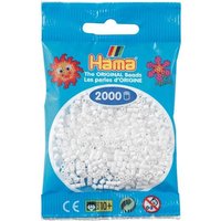 Mini-Perlen, 2000St. Weiß Mini-Perlen, 2000St. Weiß von Hama Perlen