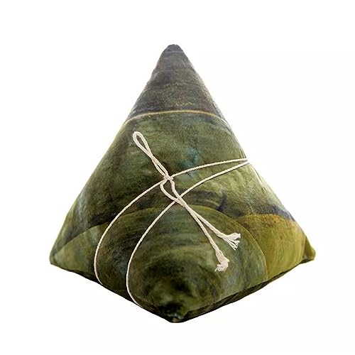 China Dragon Boat Festival Reisknödel Kissen Zongzi Puppe Lustiges Essen Plüschtier Umarmungskissen Umarmungsspielzeug Puppen Geschenke for Kinder Geburtstag Weihnachten(15cm) von DANAIM