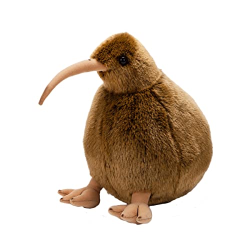 DANAIM Kiwi-Vogel-Plüschtier, Realistische Pelzige Kiwi-Vogel-Plüschpuppe, Weich, Flauschig Wie Ein Echter Vogel, Umarmendes Spielzeug, Geschenke for Kinder, Geburtstag, Weihnachten(Height 30cm) von DANAIM