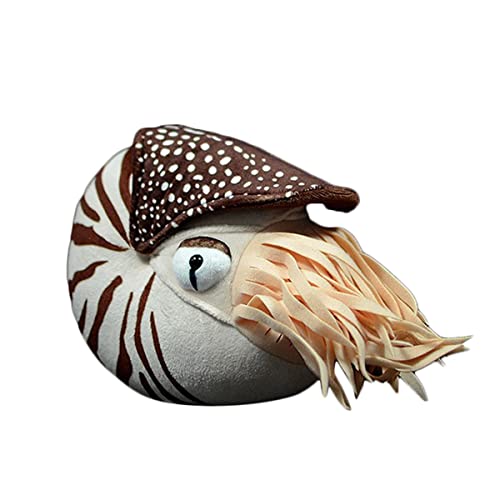 DANAIM Nautilus Plüschtier, 7 Zoll Perle Nautilus Plüschpuppe Stofftier Kinderkissen Meerestier Plüschpuppe Weiches Geschenk for Jungen Mädchen Kinder von DANAIM