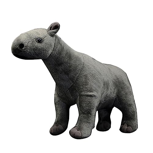 DANAIM Paraceratherium Stuffed Animals, 13 Inch Grey Rhinoceros Plush Doll Paraceratherium Plush Toy Gifts for Kids Birthday Christmas von DANAIM