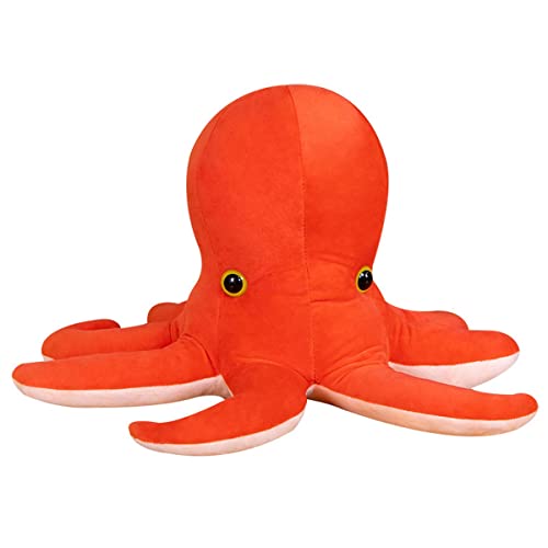 DANAIM Realistisches Oktopus-Plüschtier, 40,6 cm, Niedliches Oktopus-Stofftierkissen, Simulation Von Tiefsee-Kriechtieren, Kraken, Plüschspielzeug, Geburtstag for Kinder(Red,30cm) von DANAIM