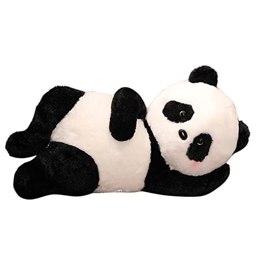 DANAIM Simulation Schwarz-Weiß-Panda-Plüschtier, Niedliche Liegehaltung, Panda-Kuscheltiere, Plüsch-Schlafsofa, Dekoratives Geschenk for Kinder, Jungen, Freundin, Kinder(55CM) von DANAIM