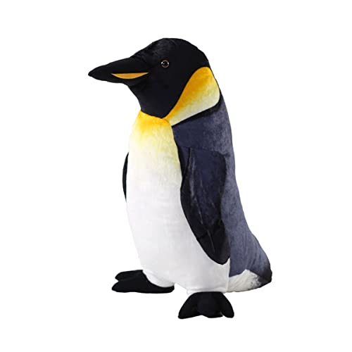 Realistisches Pinguin-Plüschtier, Simulation Kleiner Pinguin, Kuscheltiere, Kissen, Aquarium-Puppe, Geschenk, Mädchen, Weibliche Ornamente, Süßes Weiches Geschenk For Jungen, Mädchen, Kinder(Height 55 von DANAIM