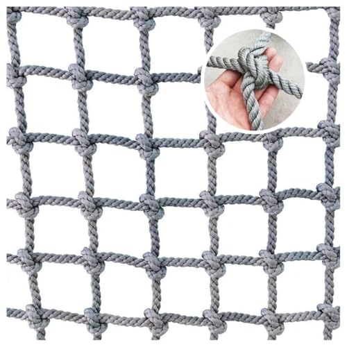 DANGXINYU Kletternetz Treppen Balkon Schutzseil Netz, Sicherheitsnetz Kinder, Draussen Dekor Netz Schutz Zaun Kletternetz Outdoor-Kletternetz Fitness Net(10X10cm,1X1m/3.3X3.3ft) von DANGXINYU