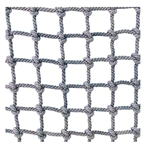 DANGXINYU Kletternetze für Kinder, Erwachsene, 12 mm Seil, 12 cm, Frachtnetz, Kletterleiter, groß, Outdoor, Indoor, körperliches Training, Kletternetz(12mm-10cm,1X1m/3.3X3.3ft) von DANGXINYU