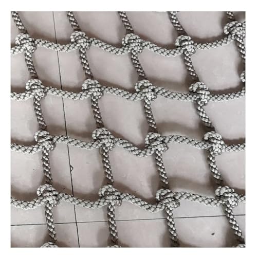 Outdoor Kletternetz Heavy Duty Anti-Fall Net Spielplatz Schaukel WebseilKletterseil Leiternetz für Kinder Erwachsene(10mm-12cm,1X2m/3.3X6.6ft) von DANGXINYU