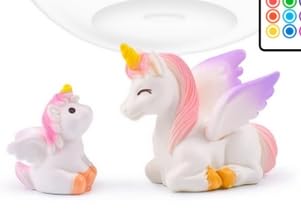 DAOUZL Einhorn Bastelset,Bastelset Kinder Spielzeug,DIY Einhorn Nachtlicht,Geburtstagsgeschenk Geschenkideen,Nachtlicht Einhorn Terrarium Set,Einhorn Geschenke für Mädchen 4-12 Jahre von DAOUZL