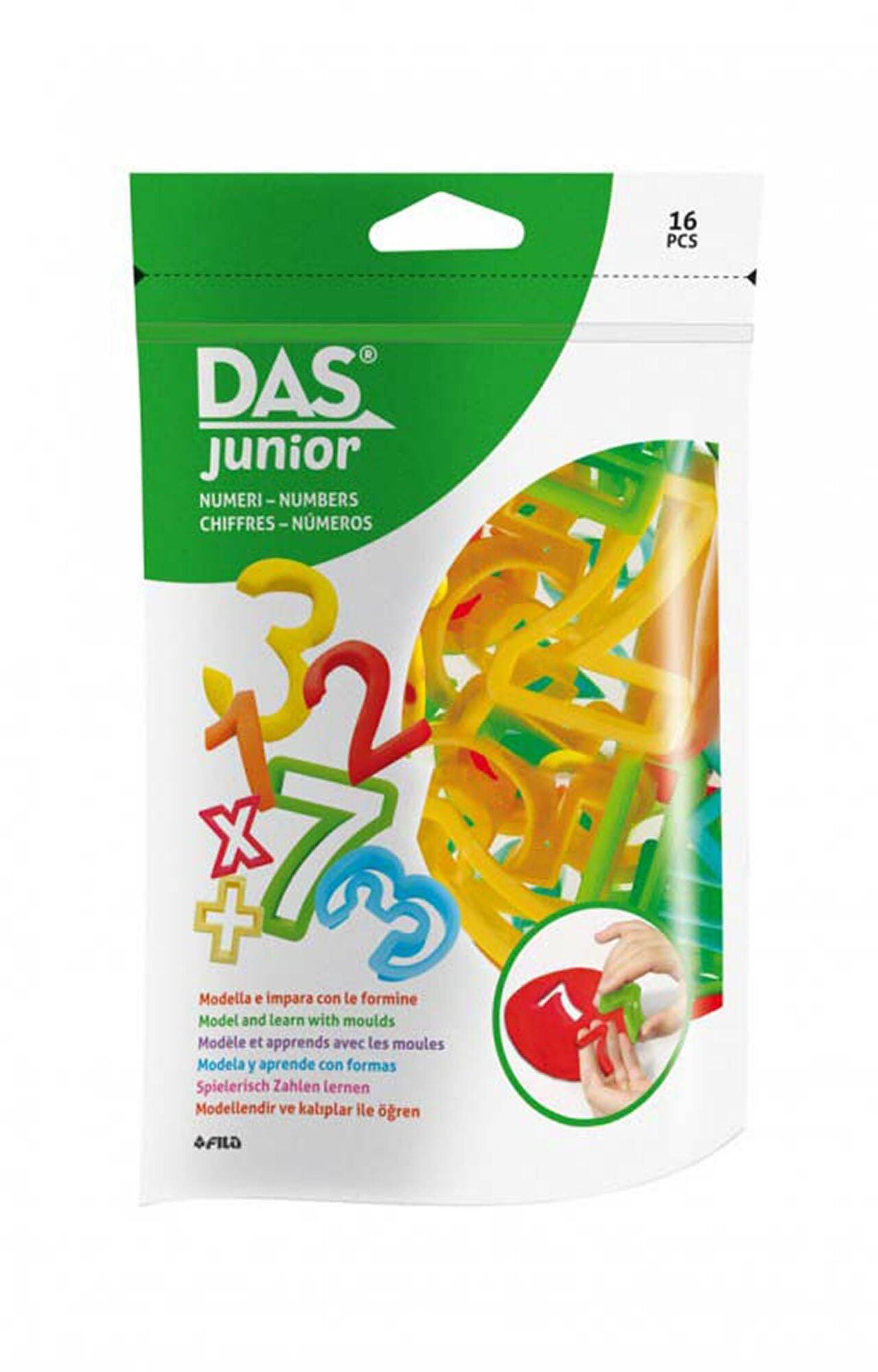 DASJunior Modellierformen Spielerisch Zahlen lernen von DAS Junior