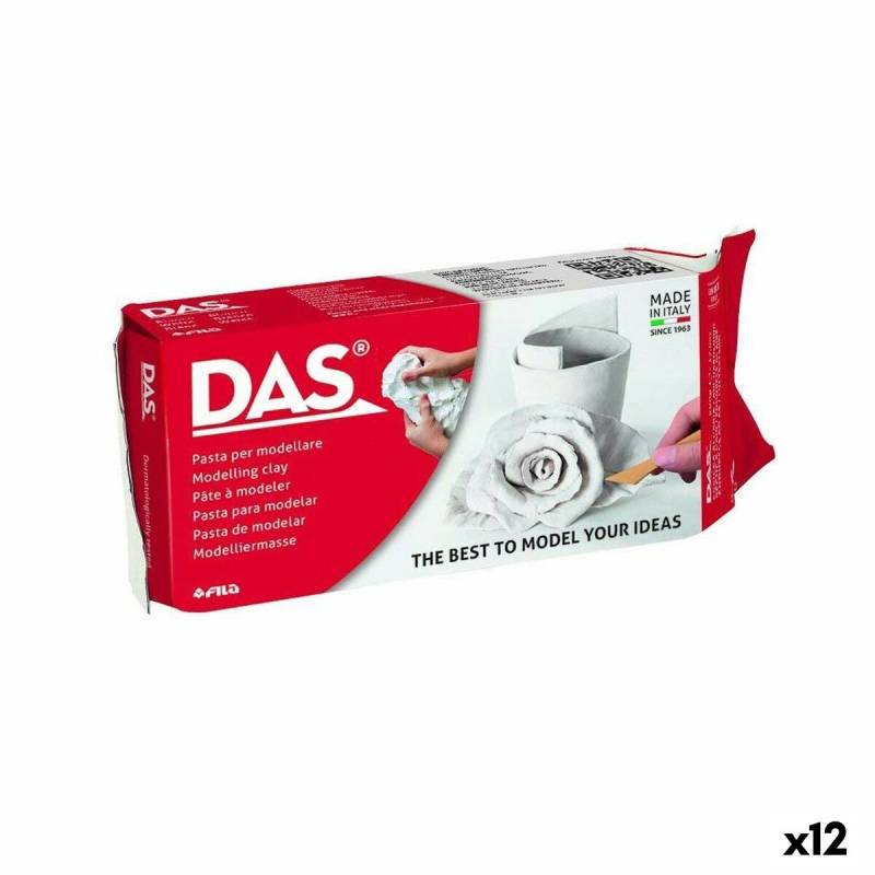 Modelliermasse DAS Weiß 1 kg (12 Stück) von DAS