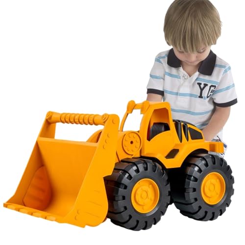 DAWCBVJQ ABS Ferngesteuertes Bagger Forklift, Kinderbagger Verstellbarer Schaufel Baustellenfahrzeuge Für Kinder Konstruktionsspielzeug Party Und Sandkasten Kinderbagger Für Kleinkinder von DAWCBVJQ