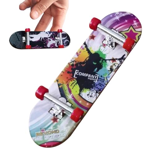 DAWCBVJQ Fingerskateboards für Kinder - Fingerboard Finger Skateboards Spielzeug - Finger-Skateboards für Kinder und Teenager, Skateboard-Spiele, Skateboard-Partygeschenke, Fingerboards zum von DAWCBVJQ