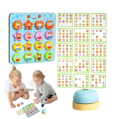 DAWCBVJQ Lernpuzzle für Kinder, passendes Formpuzzle für Kleinkinder, Lernpuzzle -Formsortierpuzzle, Puzzle für die frühe Bildung, sensorisches Holzspielzeug für Kinder, und Mädchen von DAWCBVJQ