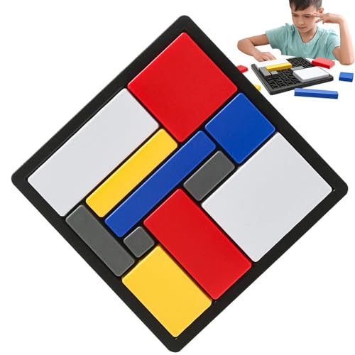 DAWCBVJQ Puzzle-Bausteinspielzeug, logische Denkblöcke - Kinderblöcke Musterblöcke - Puzzle-Blockspiele für Kinder, Erwachsene, Eltern-Kind-Interaktion, Outdoor, Familie, Zeit von DAWCBVJQ