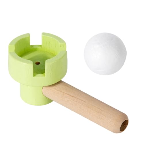 DAWCBVJQ Röhren-Ballblasspielzeug,Ballblasspielzeug | Atemübungsspielzeug | Schwimmende Blow Pipe Balls Spielspielzeug, Blowing Pipe Balls Spielzeug für Kinder, Balance Blowing Toys von DAWCBVJQ