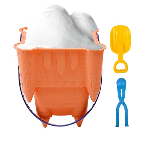 DAWCBVJQ Schneeball-Maker-Clip,Niedliches Schneeschimmel-Outdoor-Winterspielzeug | Tragbares Strand-Sandspielzeug und Schneeball-Maker-Spielzeug, Outdoor-Winterspielzeug für Kinder, und Mädchen von DAWCBVJQ