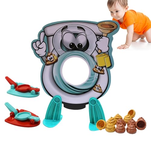 DAWCBVJQ Toilettenspiel, Poop-Spiel für Kinder,Streich-Gadget-Set Toy Poops | Toilettenspülspiel, Kreativitäts-Familienspiel, neuartige Streichspiele für Kinder, Jugendliche und Erwachsene von DAWCBVJQ