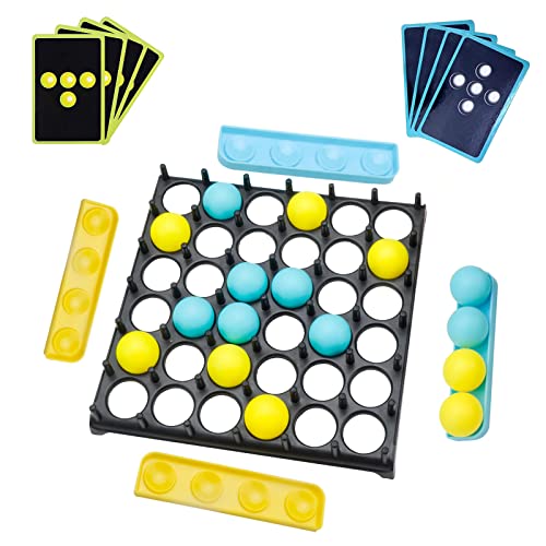 DAWRIS Bounce Off Game, Bouncing Ball Tischspiel,Bounce Off Game Desktop-Hüpfbal Brettspiele Bouncing Ball Brettspiel Family and Party Desktop Bouncing Toy für Kinder, Familie und Party von DAWRIS