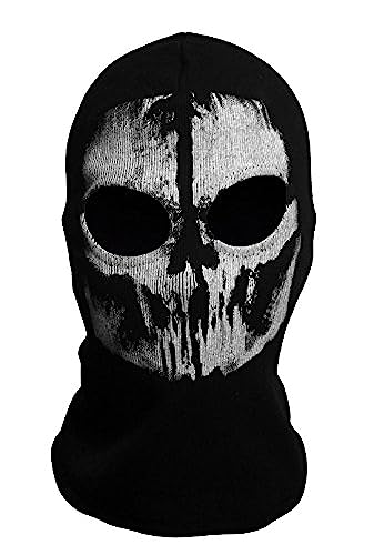 DAYAN Ghosts Sturmhaube für Fahrrad, Skateboard, Cosplay, Kostüm, Totenkopf-Maske, Stil 2… von DAYAN