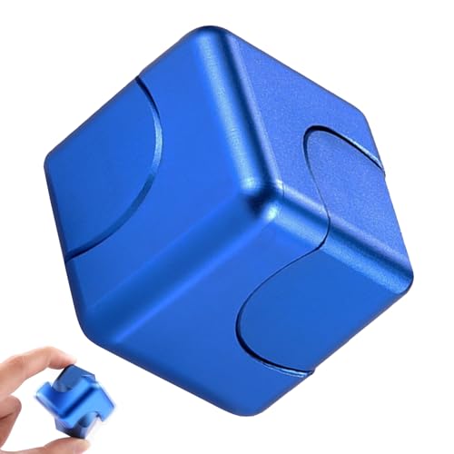 Kreatives Infinity Fidget Metall Würfel Transformierbarer Stressabbau Würfel Fidget Tragbares 2-in-1-cube Metall Mini Spielzeug Fidget-Spinner-Spielzeug Für Kinder Und Erwachsene Für Mädchen Jungen von DAYIsjz