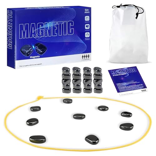 Tragbares Magnetspiel Schachspiel Lustiges Magnetisches Set Premium Kompaktes Magnetic Schachspiel Partyzubehör Magnetisches Steine Mit Spielseil Für Camping, Familientreffen von DAYIsjz