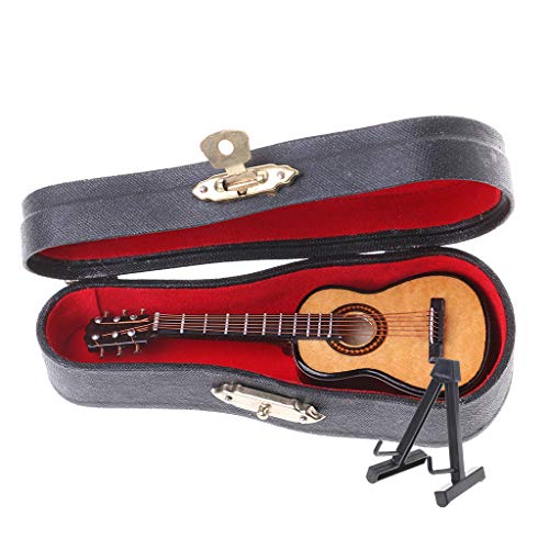 10cm Spielzeug Akustikgitarre Maßstabsmodell Home Office Schreibtisch Ornamente Geschenke von DAYnagh