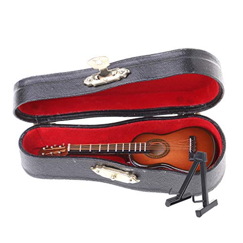 10cm Spielzeug Akustikgitarre Maßstabsmodell Home Office Schreibtisch Ornamente Geschenke von DAYnagh