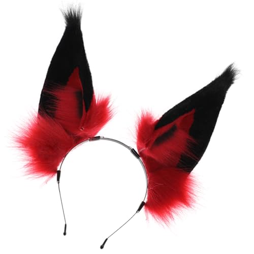 DAYnagh Biegsames Alastor Ohren Stirnband Anime Kostüm Stirnband Maskeraden Kopfbedeckung Cosplay Party Hairhoop Zubehör von DAYnagh