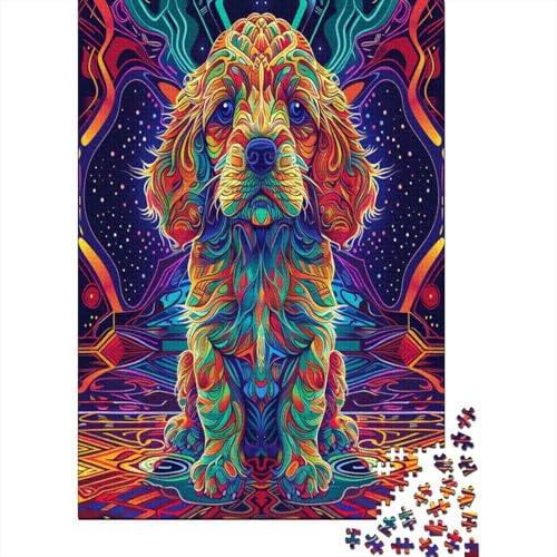 Pudel Hund Puzzlespiel 1000 Teile Für Erwachsene, Einzigartige Kunstwerke Und Vorlage - Geburtstagsgeschenk - Spaßige Puzzles Mit Überraschung Von Puzzle in A Bag Puzzel 1000pcs (75x50cm) von DAZBDEOCK