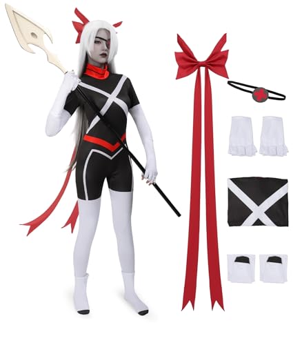 DAZCOS Vaggie Cosplay-Body mit Augenmasken, komplettes Set, Outfits für Damen, Halloween, Größe M von DAZCOS