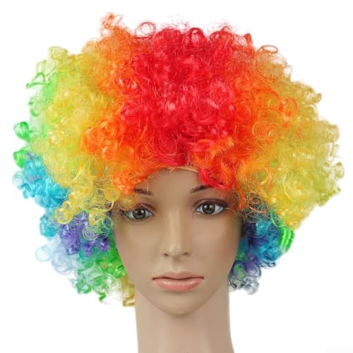 DAZZLEEX Bunte Haarabdeckung für Fußballspiele, Afro-Kopfbedeckung, um individuellen Stil zu präsentieren (sechs Farben) von DAZZLEEX