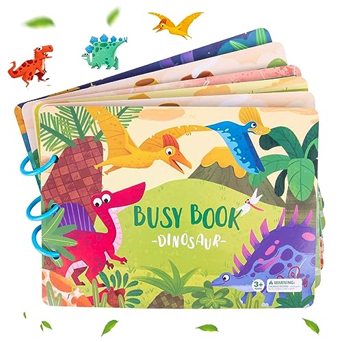 Montessori Quiet Book,Quiet Book Montessori Spielzeug,Interactive Busy Book,Ruhiges Buch Montessori for Toddlers,Educational Toy Book von DAZZTIME