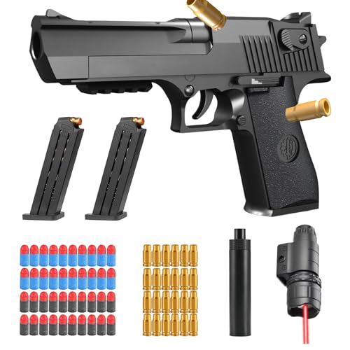 Spielzeug Pistole,Schaumstoff-Blaster,Kinder Pistole,Soft Foam Bullet Blaster Toy,Schaumstoff-Blaster Toy Gun, für 14+ Kindergeschenke. von DAZZTIME