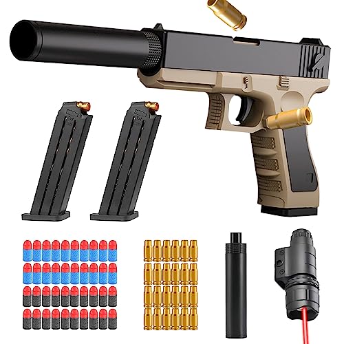 Spielzeug Pistole,Schaumstoff-Blaster,Kinder Pistole,Soft Foam Bullet Blaster Toy,Schaumstoff-Blaster Toy Gun,12+ Kindergeschenke von DAZZTIME