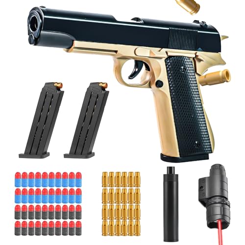 Spielzeug Pistole Kinder,Spielzeug-Schaumstoff-Blaster,Blaster Toy Gun,Schaumstoff-Blaster Toy Gun,für 14+ Geburtstagsgeschenk von DAZZTIME