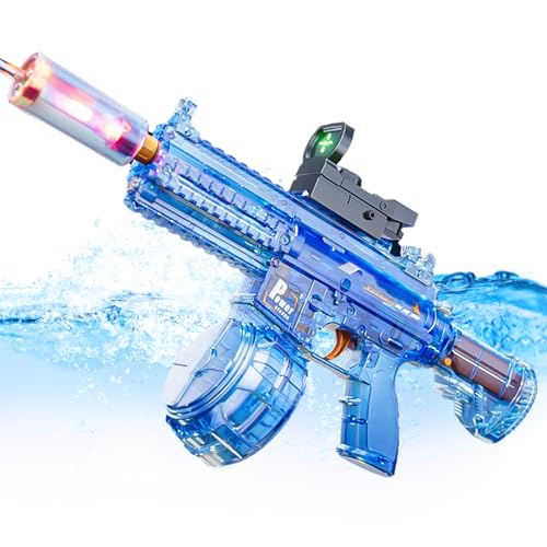 Wasserpistole Elektrisch,Elektrische Wasserpistole für Erwachsene und Kinder,Water Gun Spielzeug für Kinder,Electric Water Gun,Große Kapazität,Strandparty Spielzeug,für Pool Wasserpistole Elektrisch,Elektrische Wasserpistole für Erwachsene und Kinder,Water Gun Spielzeug für Kinder,Electric Water Gun,Große Kapazität,Strandparty Spielzeug,für Pool von DAZZTIME