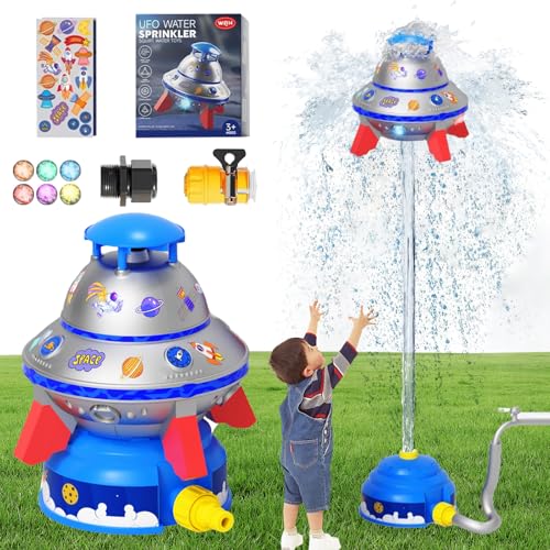 Sprinklerspielzeug Outdoor,Wassersprinkler Rocket Kinder,Wasserstrahl Rakete,Wassersprinkler Spielzeug,Rocket Sprinkler,Outdoor Wasserspielzeug Sprinkler für Kinder Raketenform Sprinklerspielzeug Outdoor,Wassersprinkler Rocket Kinder,Wasserstrahl Rakete,Wassersprinkler Spielzeug,Rocket Sprinkler,Outdoor Wasserspielzeug Sprinkler für Kinder Raketenform von DAZZTIME