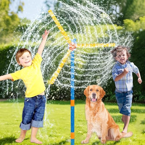 Wassersprinkler Kinder,Windmühlen 145cm,Sprinkler Spielzeug,Wasserspielzeug Kinder Outdoor,Wassersprinkler Outdoor,für Gartenspielzeug Garten Draußen Wasserspiel Wassersprinkler Kinder,Windmühlen 145cm,Sprinkler Spielzeug,Wasserspielzeug Kinder Outdoor,Wassersprinkler Outdoor,für Gartenspielzeug Garten Draußen Wasserspiel von DAZZTIME