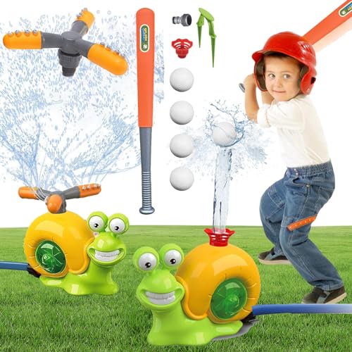 Wassersprinkler für Kinder,Wassersprenkler Garten Kinder,Sprinkler Outdoor Spiele für Kinder,Wasserspielzeug Kinder Outdoor Spielzeug,für Hinterhof,Rasen Garten von DAZZTIME