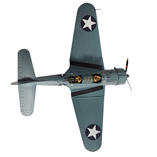 DBEIXIWEI WWII Militärflugzeug Modell für SBD Dauntless, Maßstab 1:72, United States Navy Bomber Flugzeug Sammelgeschenk von DBEIXIWEI