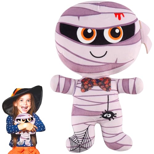 DBPBToU Halloween Kuscheltier Plüschtier 30cm, Halloween Plush Kleine Geschenke für Kinder Kuscheltier (Mumie) von DBPBToU