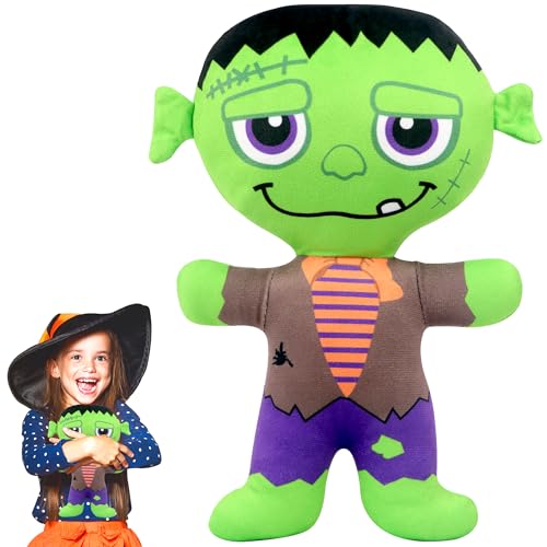 DBPBToU Halloween Kuscheltier Plüschtier 30cm, Halloween Plush Kleine Geschenke für Kinder Kuscheltier (Zombie) von DBPBToU