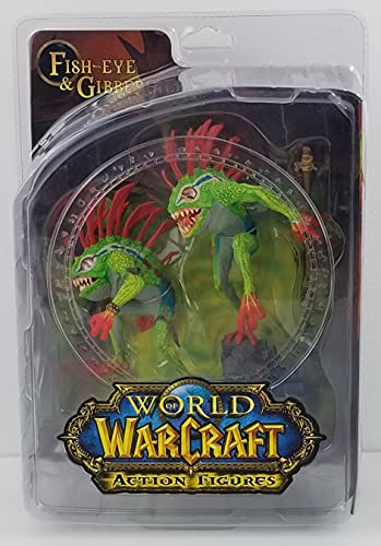 Action Figur WoW Murloc 2-Pack: Fish-Eye+Gibbergil (Serie IV) von DC Comics